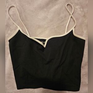 Abercrombie & Fitch Black and White Top